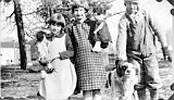 L-R:  Wilma Spring, Genevieve and Clark Dooley.